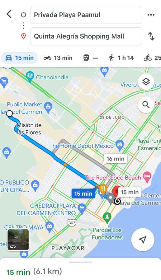 Apartamento En C/alberca Playa del Carmen